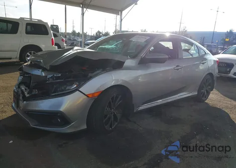 2020 Honda Civic Sport from USA, damaged, VIN 2HGFC2F89LH581252